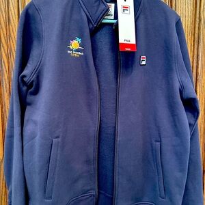 NWT Fila sweatshirt zip up jacket Sz M